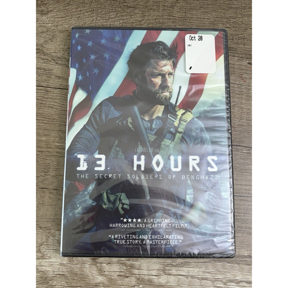 13 Hours: The Secret Soldiers of Benghazi (DVD, 2016, Widescreen) NEW